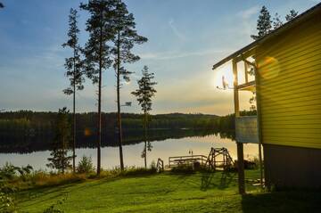 Фото номера Вилла с 5 спальнями Виллы Jacuzzi Rantakallio г. Melkoniemi 8