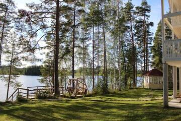 Фото номера Вилла с 5 спальнями Виллы Jacuzzi Rantakallio г. Melkoniemi 52