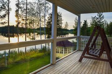 Фото номера Вилла с 5 спальнями Виллы Jacuzzi Rantakallio г. Melkoniemi 9