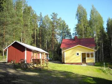 Фото номера Вилла с 3 спальнями Виллы Villa Niemelä г. Melkoniemi 57
