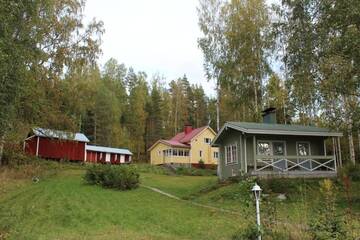 Фото номера Вилла с 3 спальнями Виллы Villa Niemelä г. Melkoniemi 62